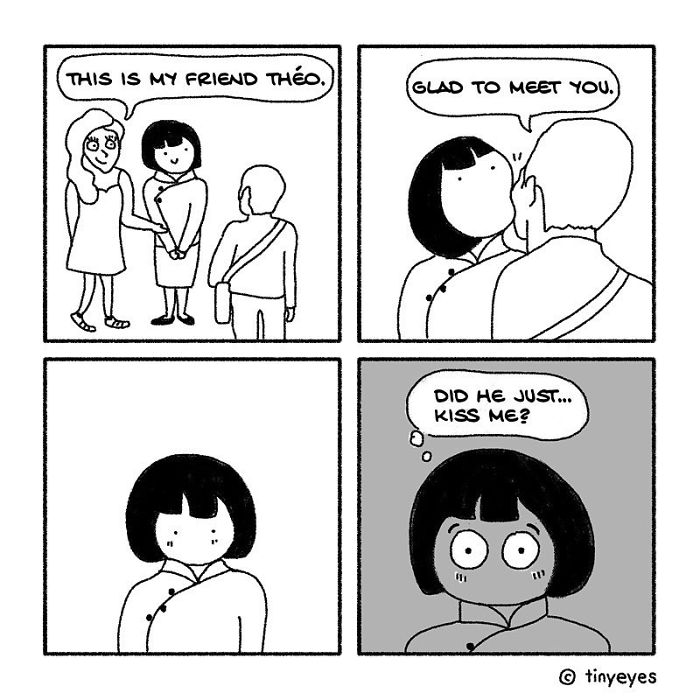 I Made These Comics To Compare Chinese Culture With Western Culture Through Everyday Life