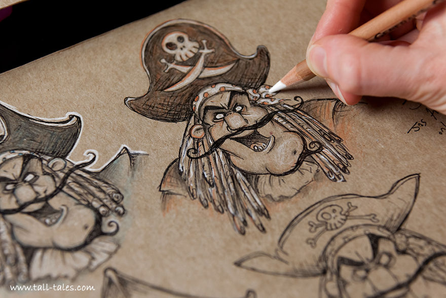 I Sculpted This Infamous Pirate In 3 Days