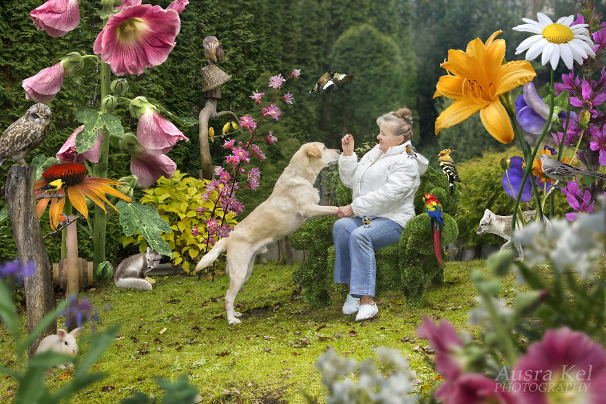 This Photographer Took Dogs From A Shelter And Created Another World For Them This Photographer Took Dogs From A Shelter And Created Another World For Them