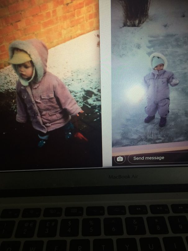 My Best Friend And I, Despite Only Meeting 3 Years Ago We Somehow Have Almost Identical Baby Pictures.