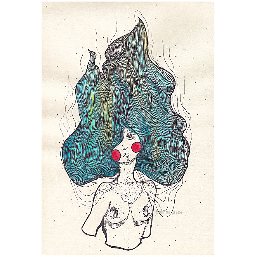 I Made Illustrations With Imaginary Characters Based On My Moods I Made Illustrations With Imaginary Characters Based On My Moods