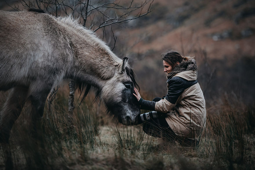 In Scotland I Met Mystical Highland Ponies Who Seemed Like Ghosts In Scotland I Met Mystical Highland Ponies Who Seemed Like Ghosts