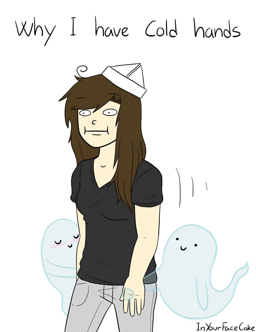 In Your Face Cake Comics - Oc