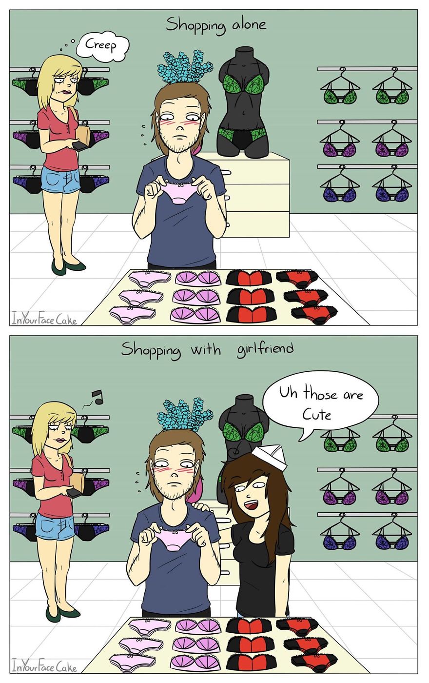 In Your Face Cake Comics - Oc