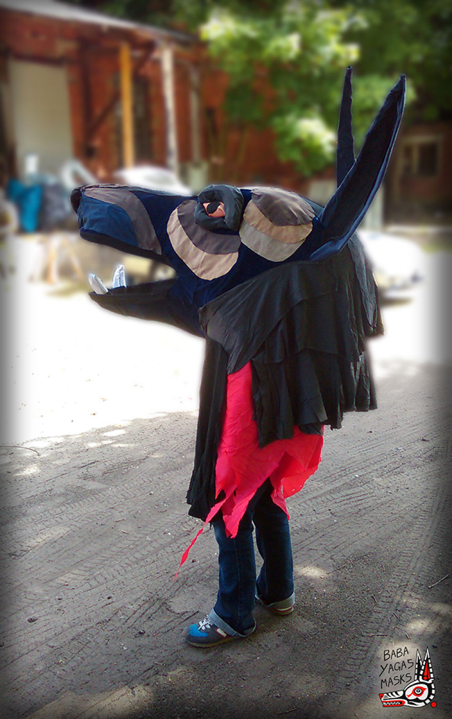 "Baba Yaga's Masks" Artist Creating Awesome Textile Masks For Everyone