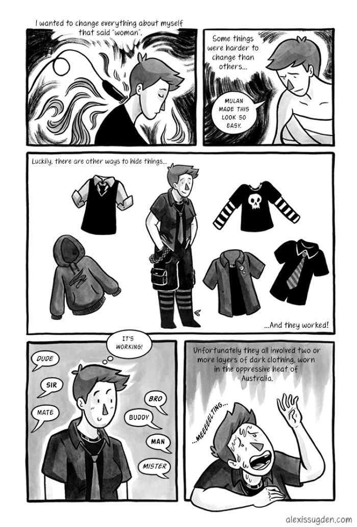 I've Been Making A Weekly Web Comic About The Breast Reduction I Had At 18