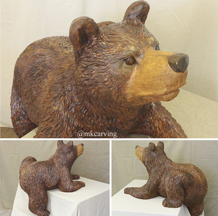 Japanese Artist Makes Impressive And Detailed Animal Sculptures From Wood