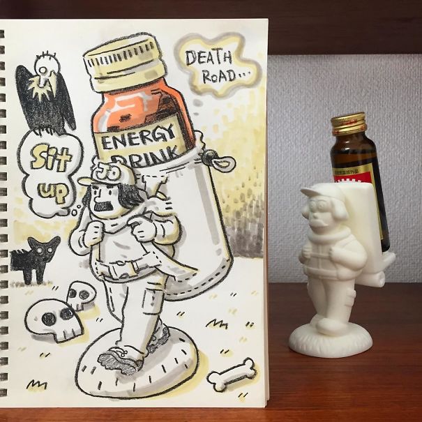 Japanese Illustrator Draws Scenes From Everyday Life And The Result Is Beautiful