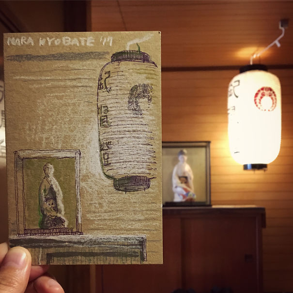 Japanese Illustrator Draws Scenes From Everyday Life And The Result Is Beautiful