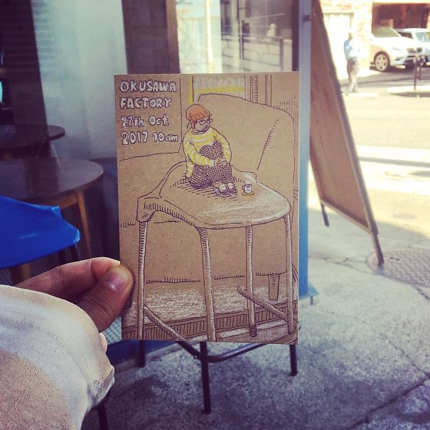 Japanese Illustrator Draws Scenes From Everyday Life And The Result Is Beautiful