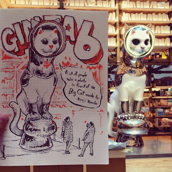 Japanese Illustrator Draws Scenes From Everyday Life And The Result Is Beautiful