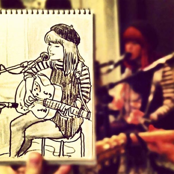 Japanese Illustrator Draws Scenes From Everyday Life And The Result Is Beautiful