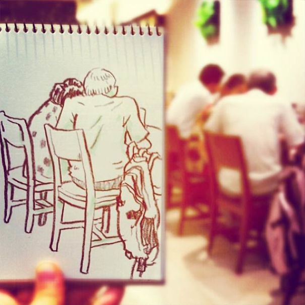 Japanese Illustrator Draws Scenes From Everyday Life And The Result Is Beautiful