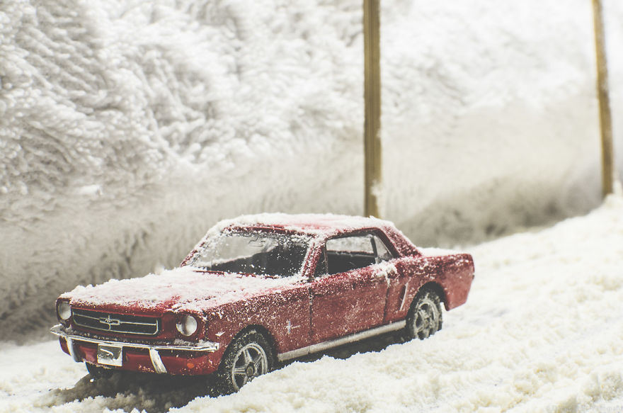 I Used Toy Cars, Legos And Towels To Create These Images I Used Toy Cars, Legos And Towels To Create These Images