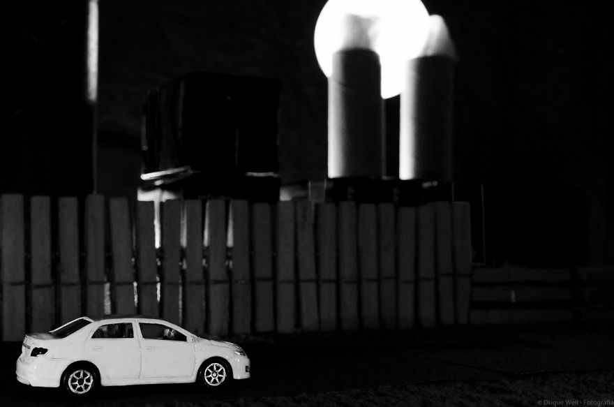 I Used Toy Cars, Legos And Towels To Create These Images I Used Toy Cars, Legos And Towels To Create These Images