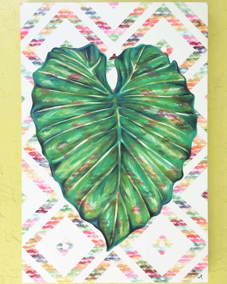 I Use My Lips And Lipsticks To Create These Paintings I Use My Lips And Lipsticks To Create These Paintings