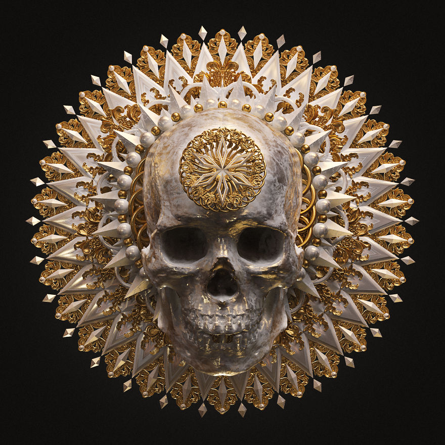 I Reimagined Traditional Mandala & Geometric Patterns As 3d Illustrations