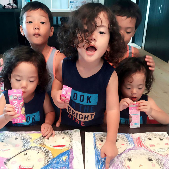 Mom’s Instagram Account Featuring Her Twins And Triplets Is So Cute It Hurts