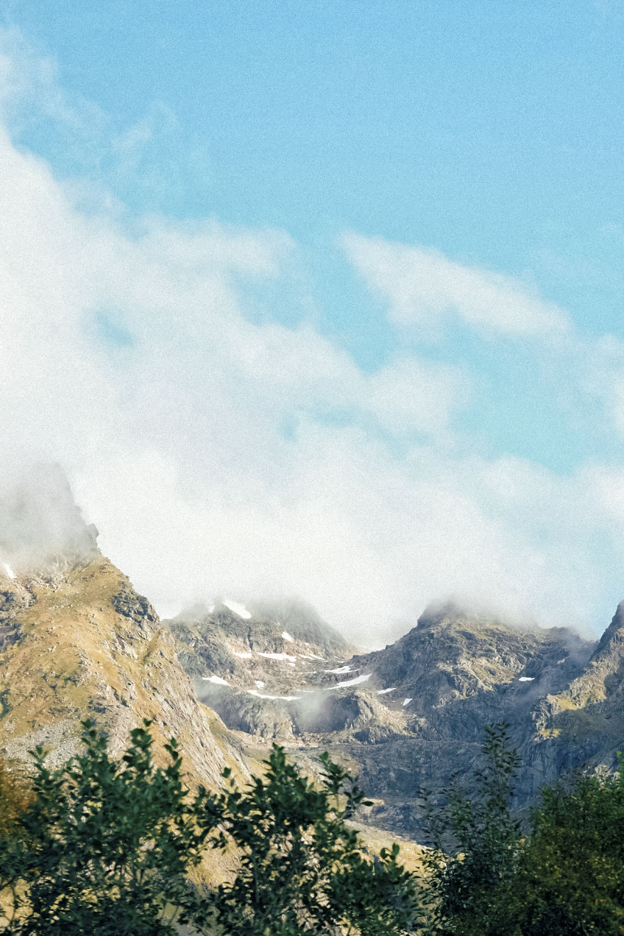 Northen Lights And Fjords