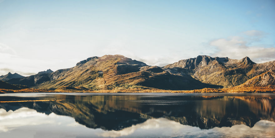 Northen Lights And Fjords