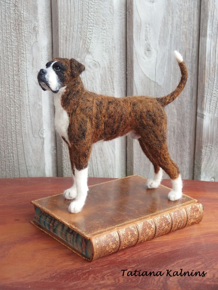 I Make Highly Realistic Needle Felted Dogs And Cats With Personality!