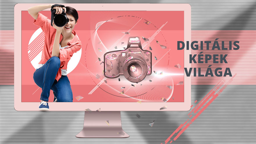 Online Webdesign Courses Product Images (Creative Concept)