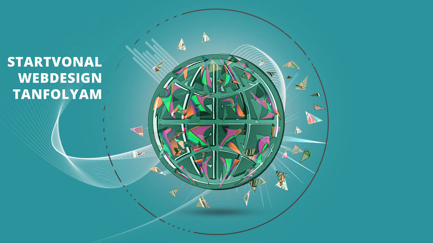 Online Webdesign Courses Product Images (Creative Concept)