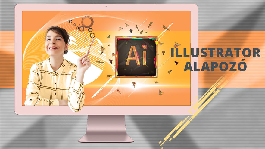 Online Webdesign Courses Product Images (Creative Concept)