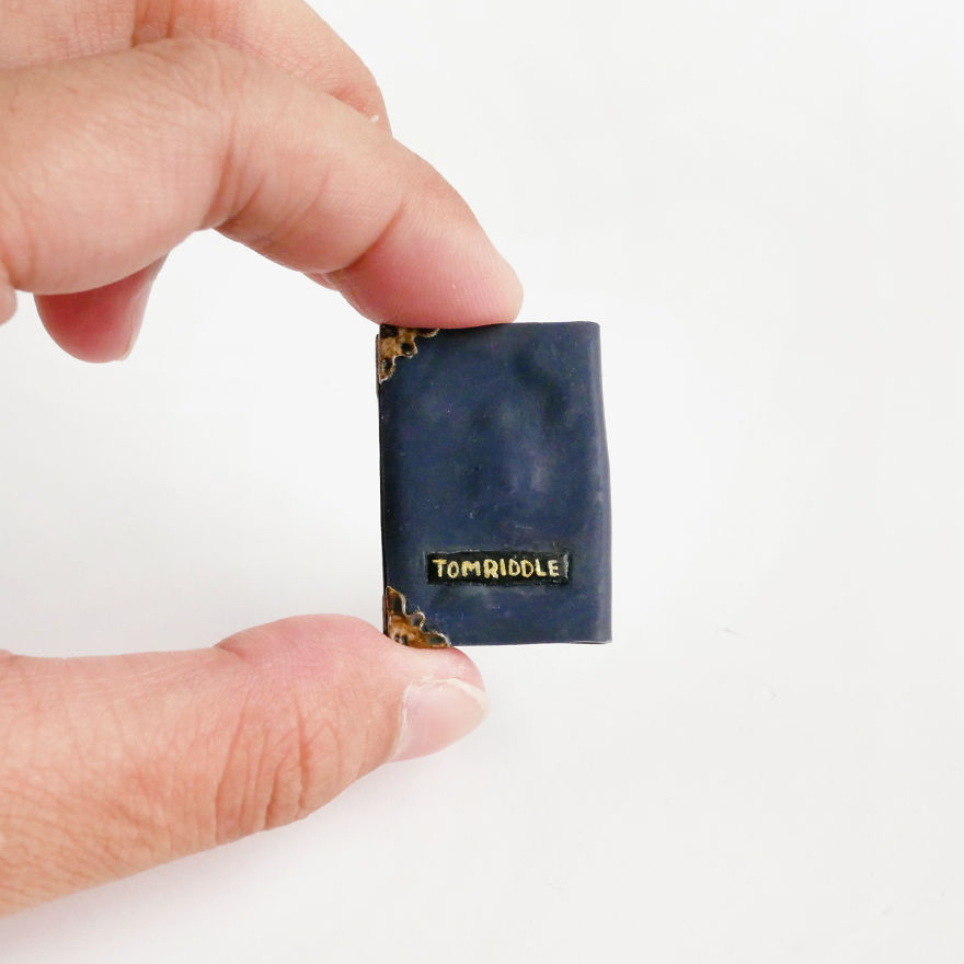 I Spent Months To Make Miniature Of Harry Potter Related Items