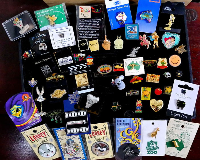 I Collect Pins From All Over... Whenever I Travel !