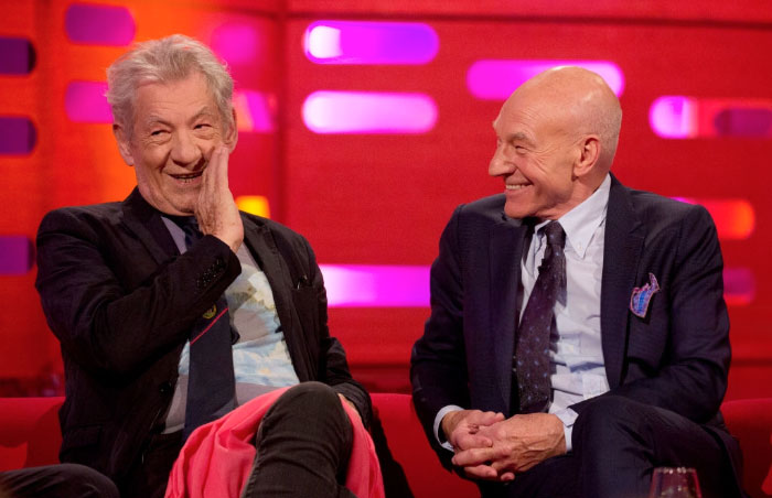 Patrick Stewart And Ian Mckellen