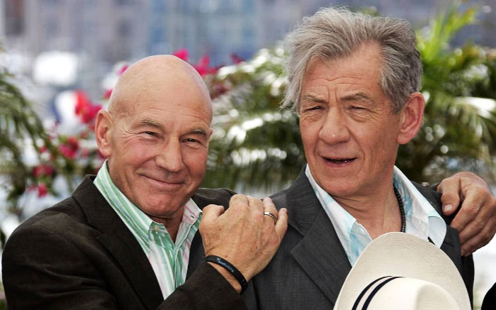 Patrick Stewart And Ian Mckellen