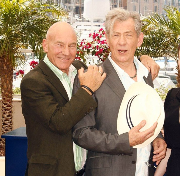 Patrick Stewart And Ian Mckellen
