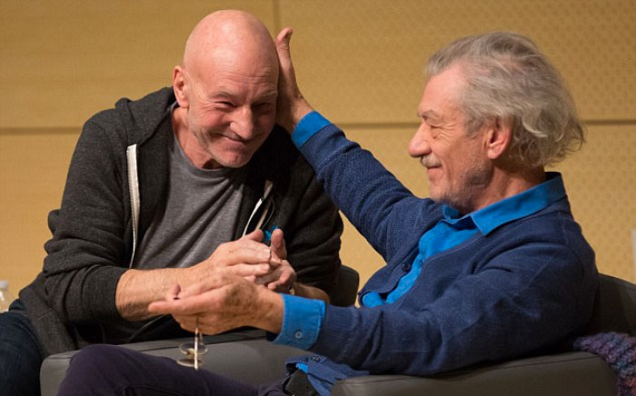 Patrick Stewart And Ian Mckellen