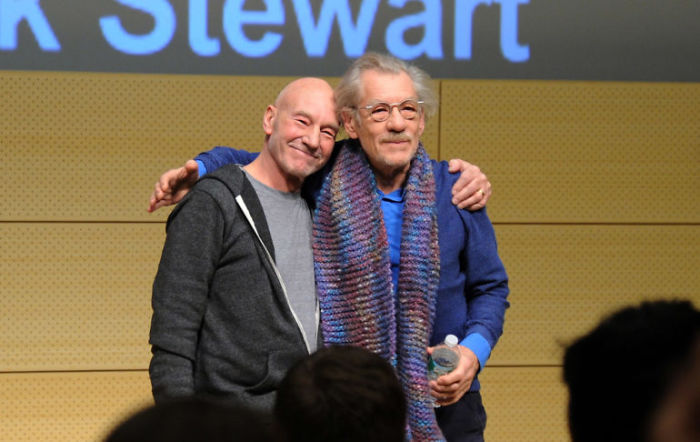 Patrick Stewart And Ian Mckellen