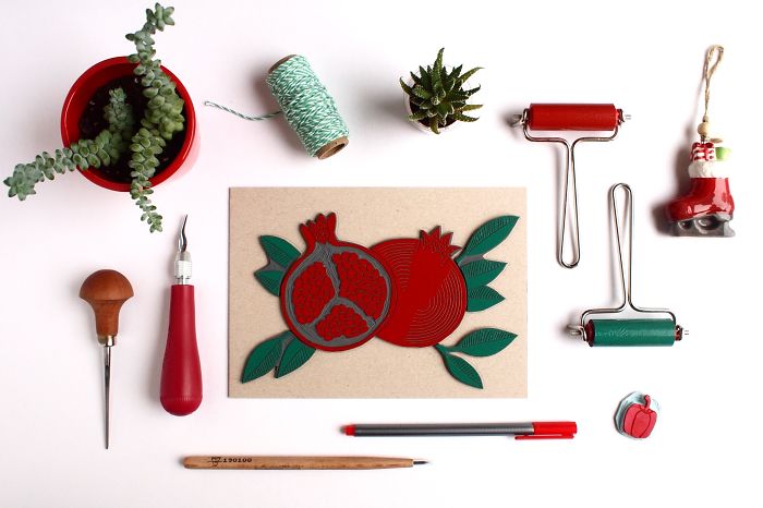 I Carve Blocks And Design Silk Scarves To Open My Own Art Atelier