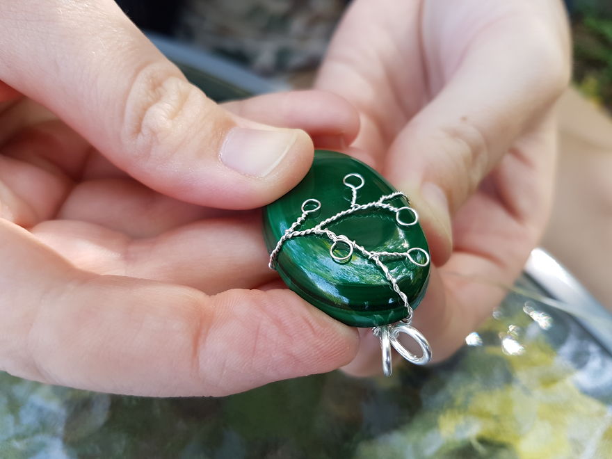 "Leafy Branches" Pendant Tutorial