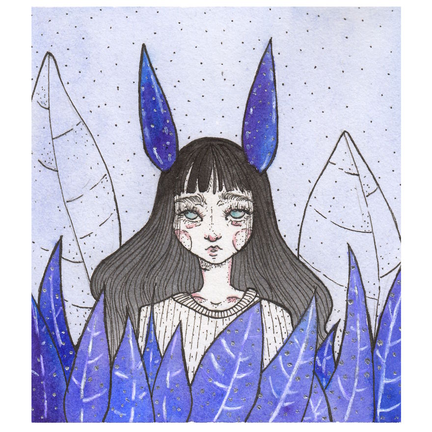 I Made Illustrations With Imaginary Characters Based On My Moods I Made Illustrations With Imaginary Characters Based On My Moods