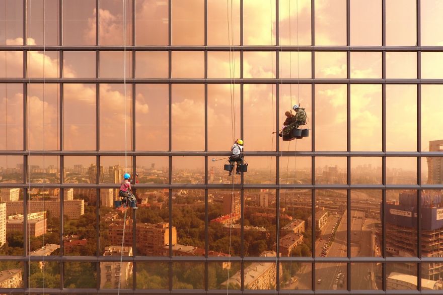 Dawn On Mercury Tower