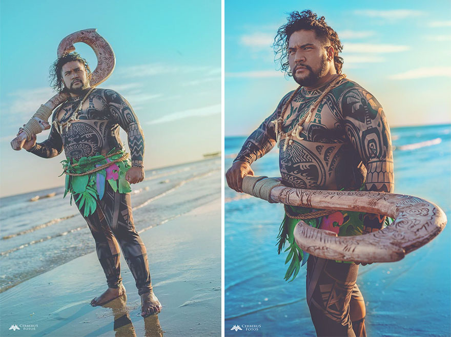 I Cosplayed As Maui From Moana And This Is How I Created The Costume I Cosplayed As Maui From Moana And This Is How I Created The Costume