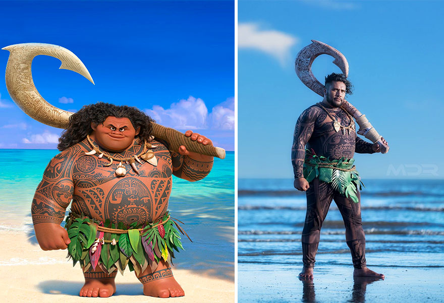 I Cosplayed As Maui From Moana And This Is How I Created The Costume.