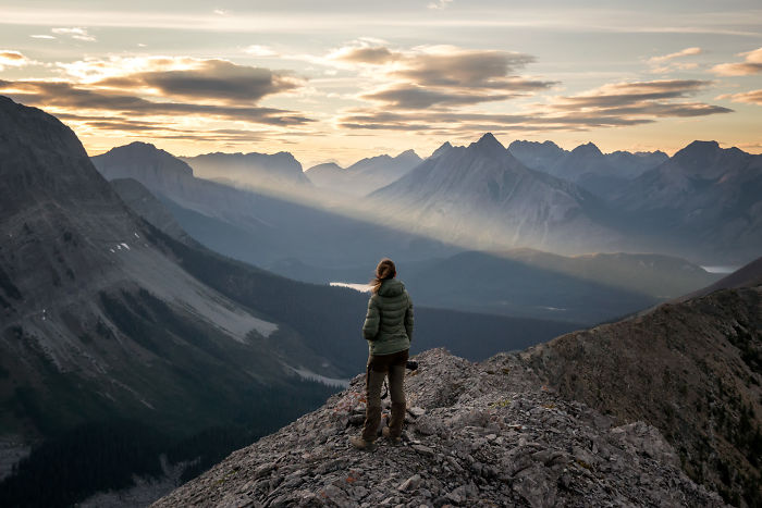 Tent Ridge In Kananaskis Country