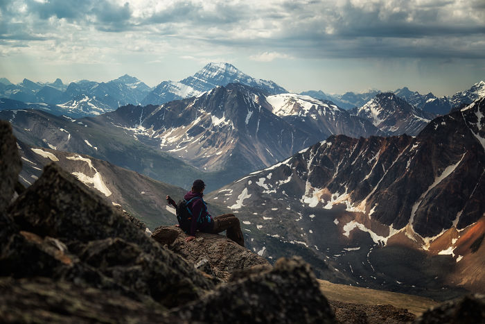 Indian Ridge In Jasper National Park