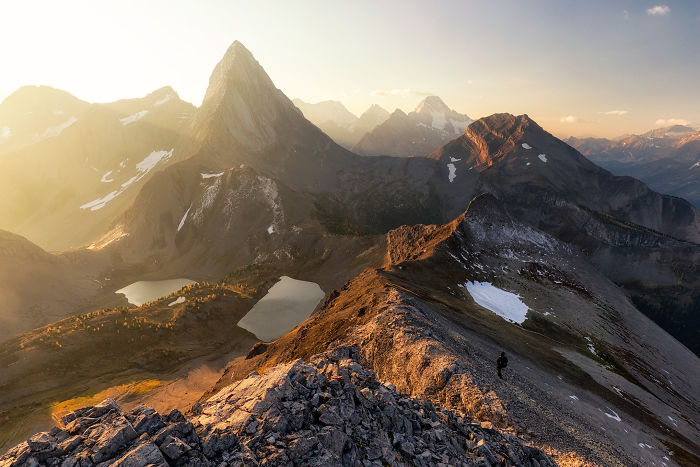 Mount Birdwood In Spray Valley Provincial Park