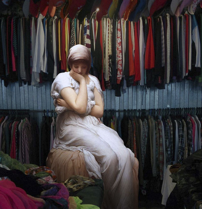 People From Classic Paintings In Modern Day Life