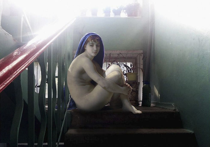 People From Classic Paintings In Modern Day Life