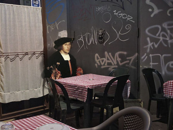 People From Classic Paintings In Modern Day Life