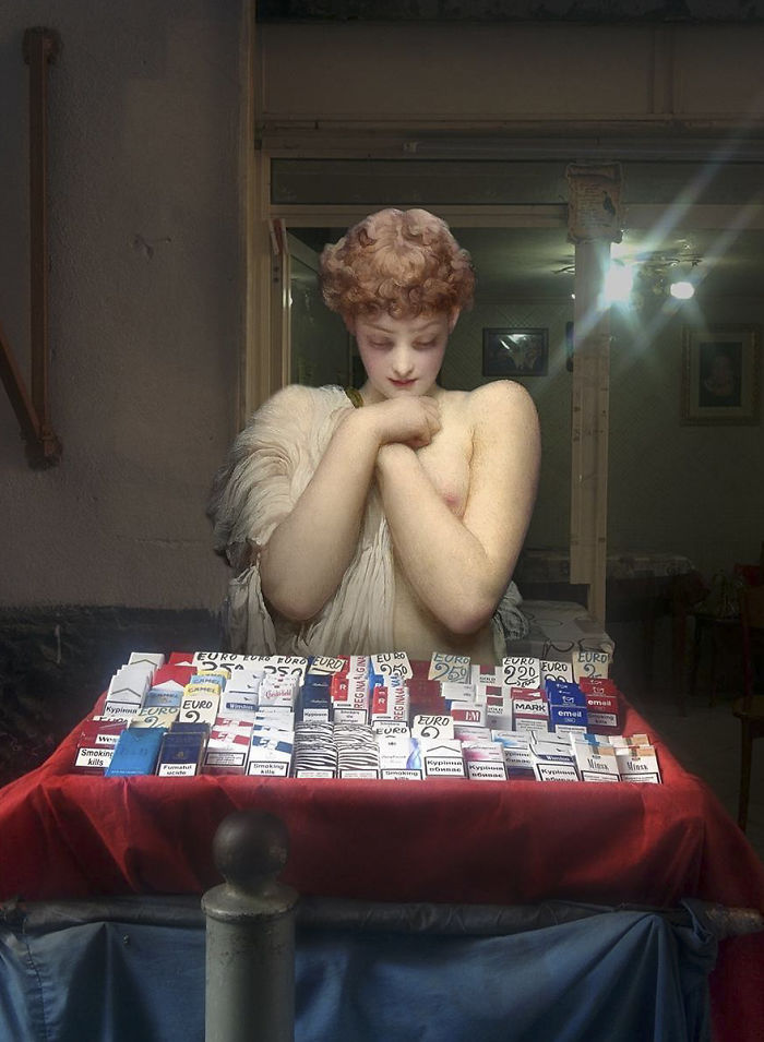 People From Classic Paintings In Modern Day Life