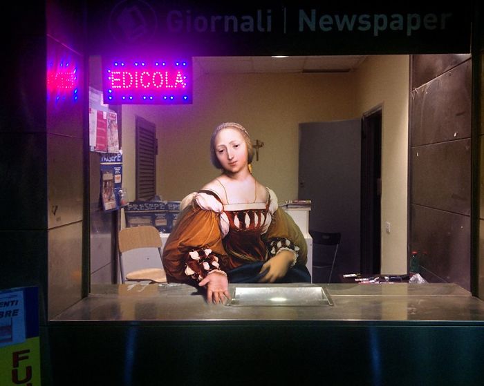 People From Classic Paintings In Modern Day Life