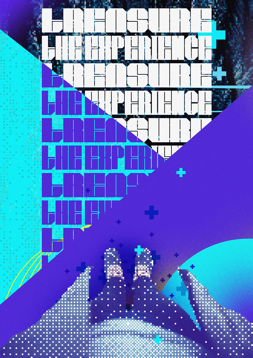 I Make Vaporwave Inspired Posters Exploring Communication In Digital World Every Day